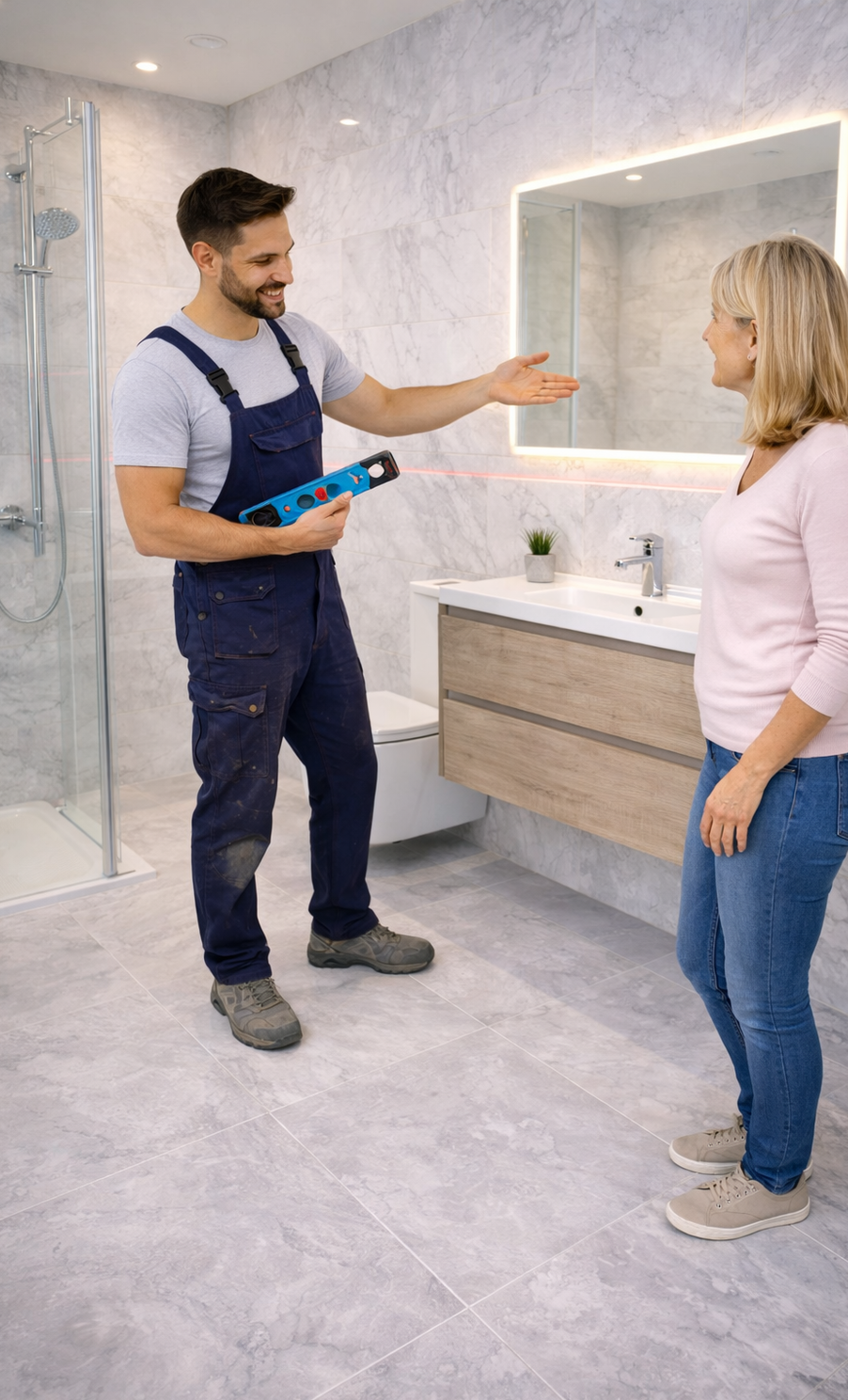 Установка аксессуаров для ванных комнат от 1500 руб